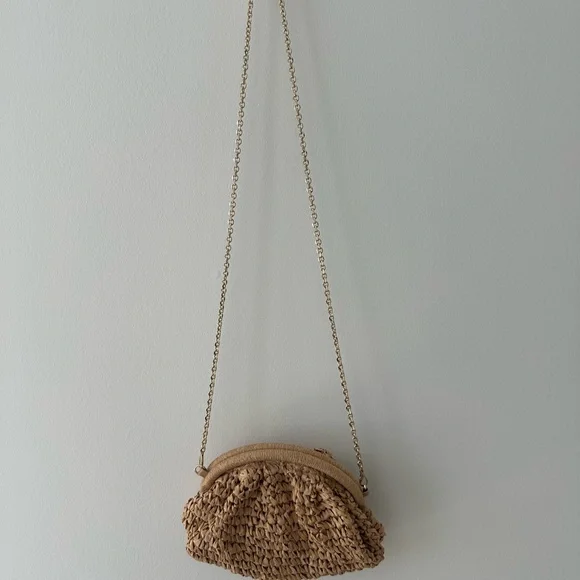 Mango Natural Woven Clutch - Picture 2 of 5